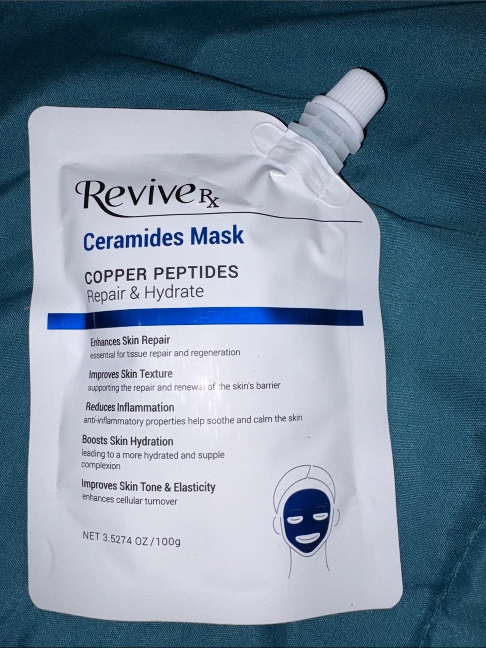 ReviveRx - Ceramides Copper Peptides Mask 3.5274 oz